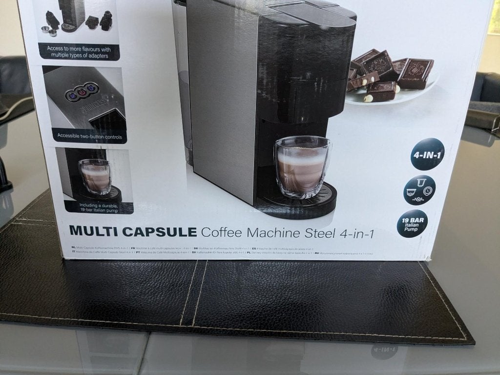 PRINCESS 249450 Multi Capsule 4-in-1  koffiezetapparaat, Witgoed en Apparatuur, Ophalen of Verzenden, Zo goed als nieuw, Koffiemachine