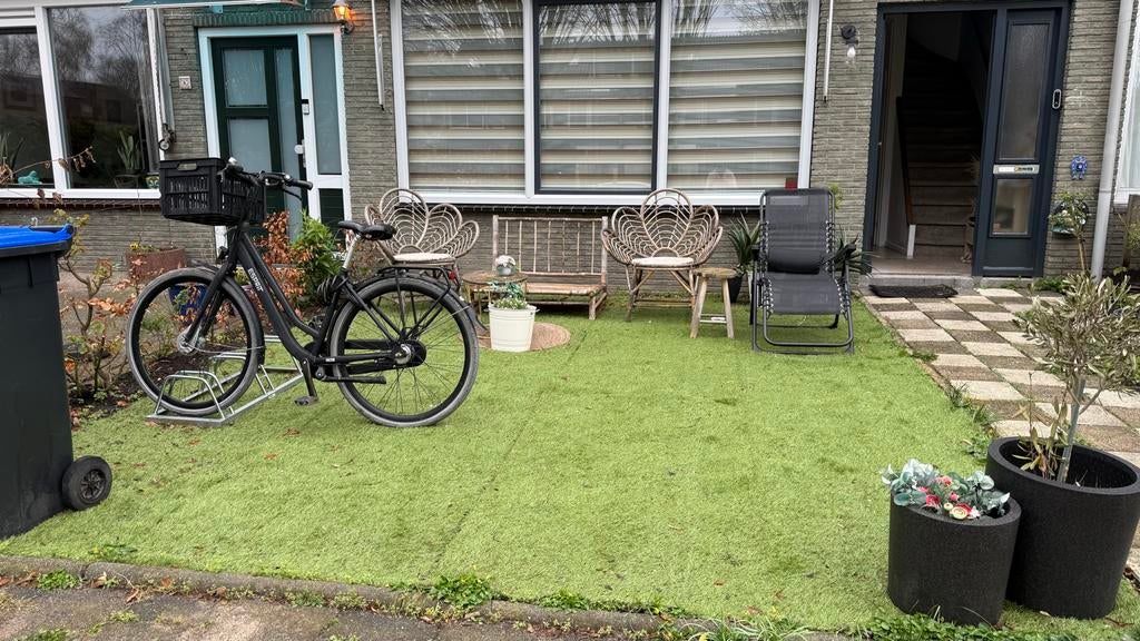 Kunstgras voor tuin of balkon 20 m2 7 rollen 300cm*100cm, Ophalen of Verzenden, Gebruikt, 10 tot 20 m², Kunstgras