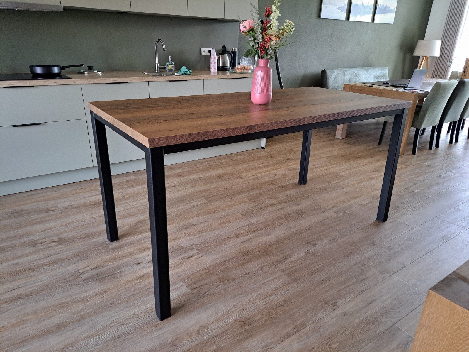bartafel, Huis en Inrichting, Ophalen, 50 tot 100 cm, 150 tot 200 cm, Vier personen