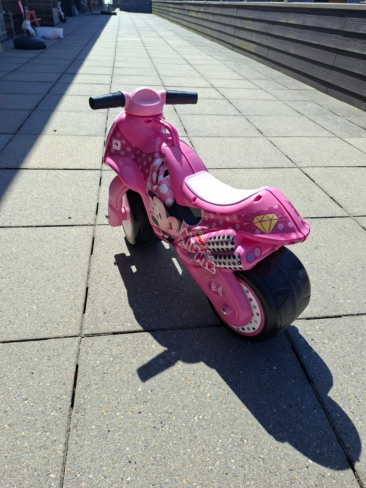 Minny loopscooter, Ophalen