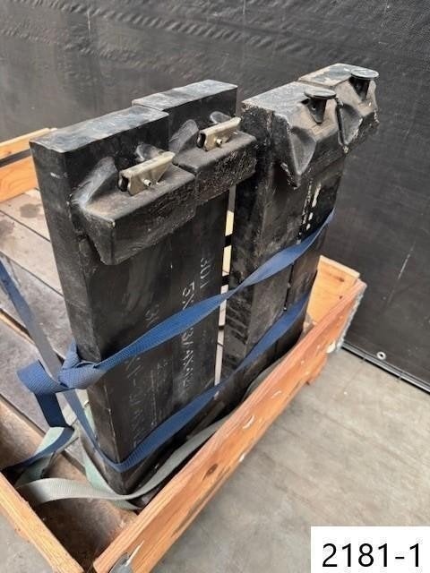 2181. Heftrucklepels / palletvorken / hydraulisch / lepels, Ophalen, Gebruikt