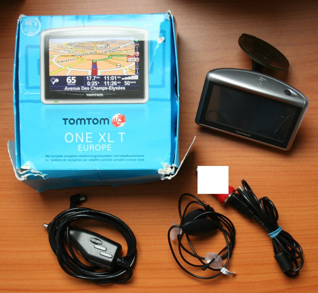 TomTom One XL T Navigatie, Auto diversen, Autonavigatie, Ophalen, Gebruikt