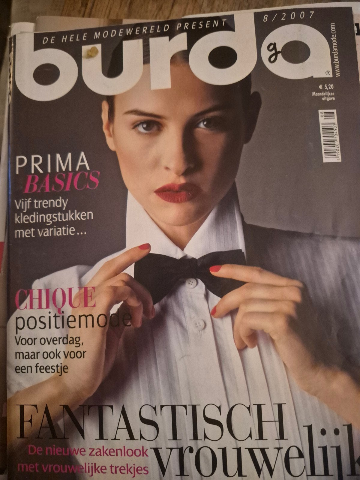 Burda Style 8/2007 - Patroonbladen voor diverse kleding, Vrouw, Overige typen, Gebruikt, Burda