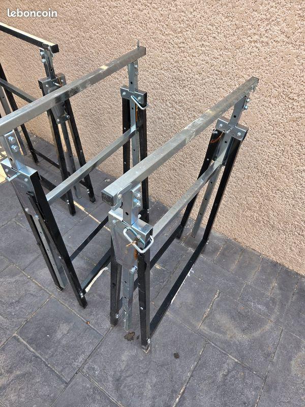 Wisvo Profi Schragen - Stevige Werkbokken (2 stuks), Ophalen, Gebruikt, Overige typen, Minder dan 2 meter