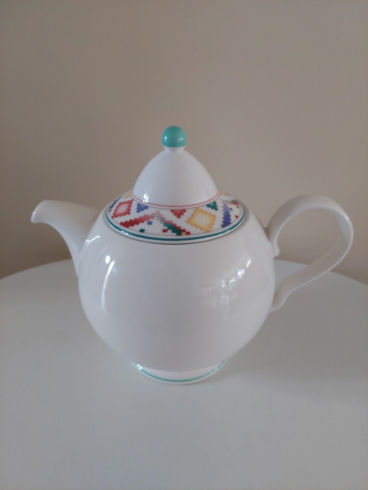 Villeroy&Boch Indian Look theepot, Ophalen of Verzenden, Zo goed als nieuw, Porselein, Overige typen
