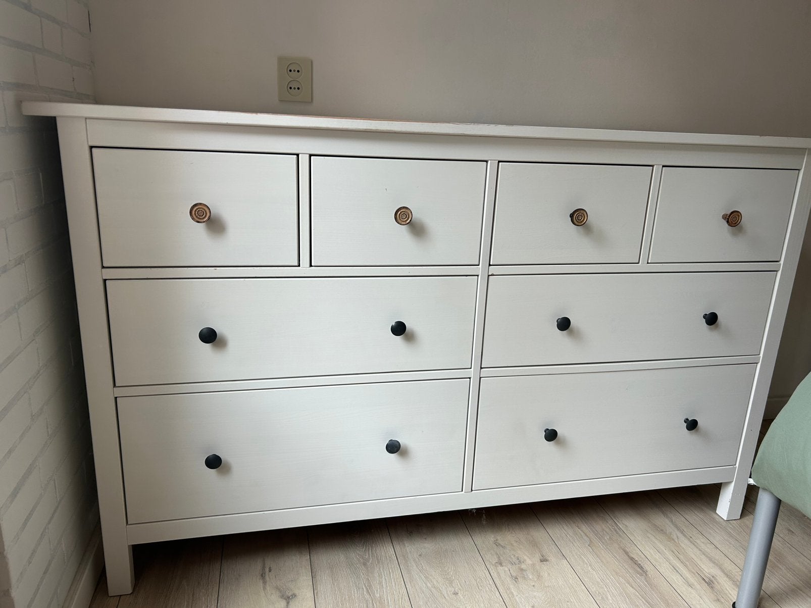 Ikea Hemnes ladekast commode 160 x 96 cm, 5 laden of meer, 150 tot 200 cm, Ophalen of Verzenden, Zo goed als nieuw