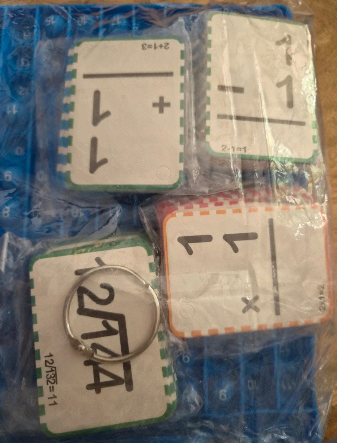Educatieve set: Pop-it en rekenkaarten, Kinderen en Baby's, Ophalen of Verzenden, Nieuw, Rekenen