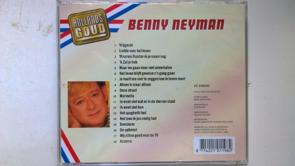 Benny Neyman - Benny Neyman, Ophalen of Verzenden, Zo goed als nieuw, Pop, Album