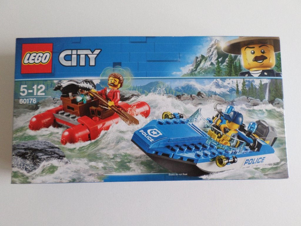 Lego City 60176 Wilde Rivierontsnapping uit 2018 *NIEUW*, Inclusief minifiguren, City, Lego, Nieuw