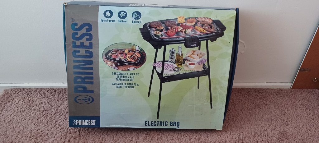 Elektrische bbq, Ophalen of Verzenden, Zo goed als nieuw, Princess