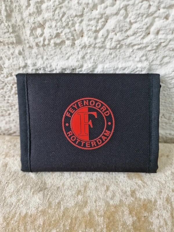 Feyenoord portemonnee zwart rood Rotterdam, Ophalen of Verzenden, Rood