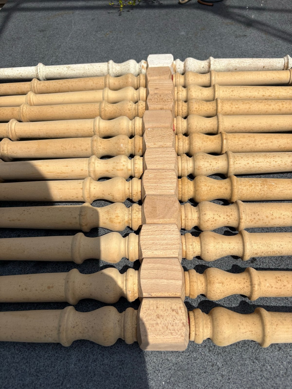 Houten Balusters / Spijlen voor Trap of Balustrade, Ophalen, Gebruikt, Minder dan 2 meter