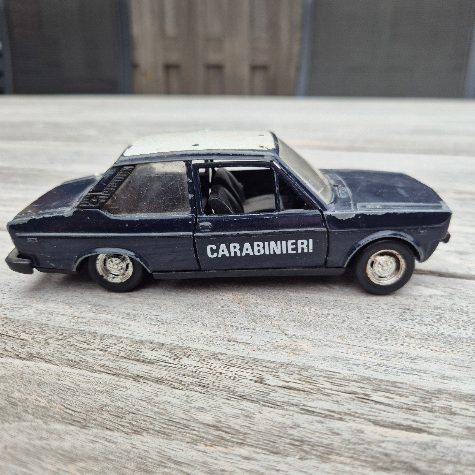 Polistil Fiat 131 Mirafiori Carabinieri S 33 - Vintage, Ophalen of Verzenden, Gebruikt