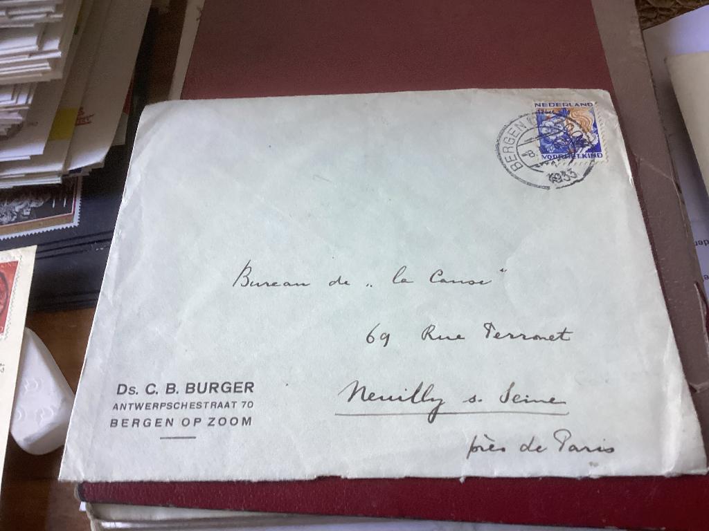 No2034 Brief Bergen op Zoom8-2-1935 Nederland jaargangen, Ophalen, Beschreven, Nederland