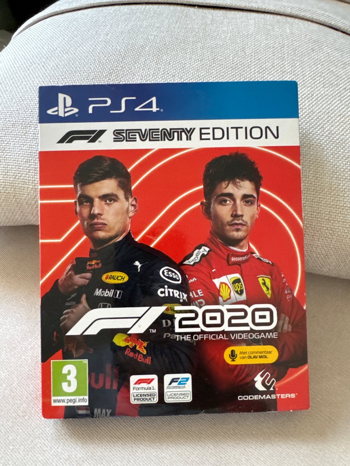 F1 2020 Seventy Edition PS4 - Max Verstappen & Leclerc, Online, 1 speler, Racen en Vliegen, Ophalen of Verzenden