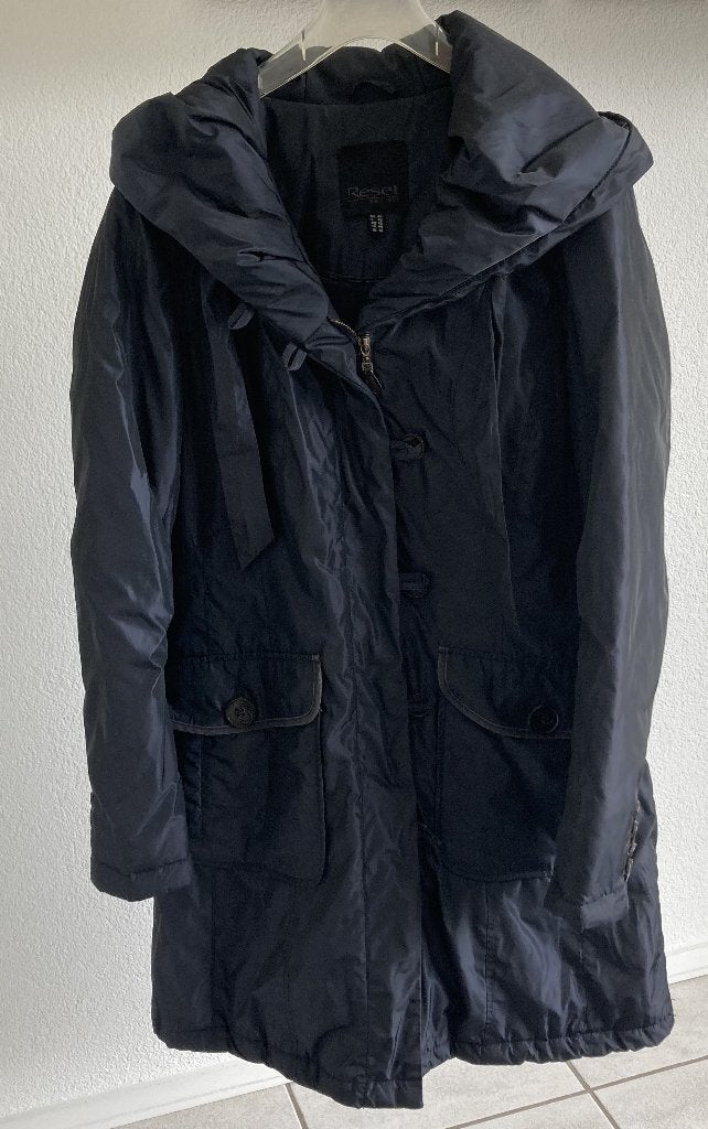 jas winterjas Reset 40 zgan, Kleding | Dames, Jassen | Winter, Maat 38/40 (M), Zwart, Nieuw, Ophalen of Verzenden