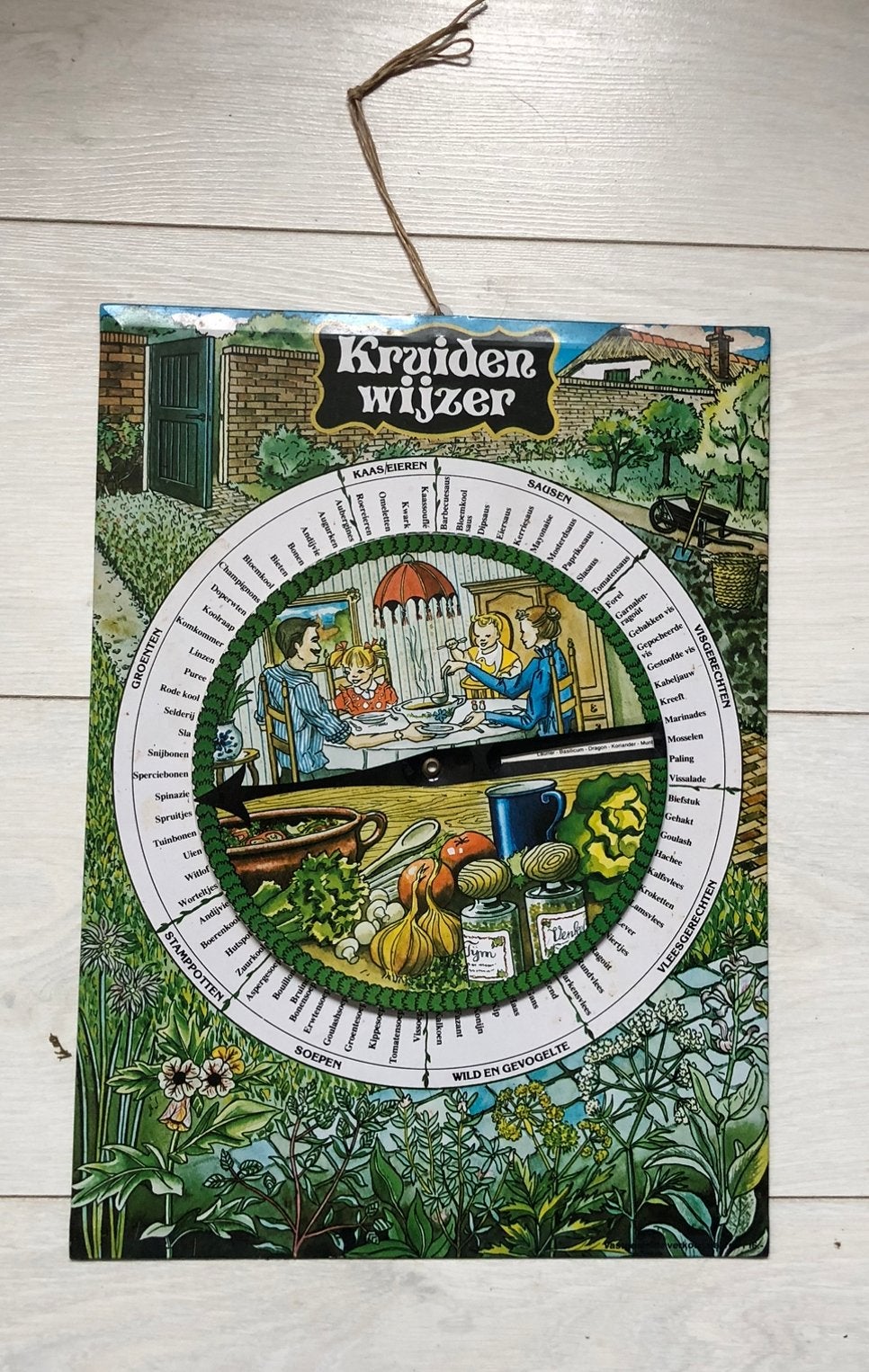 Vintage kruidenwijzer, Ophalen of Verzenden