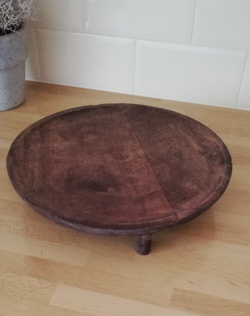 Houten onderzetter, Ophalen, Hout, Nieuw, Bruin