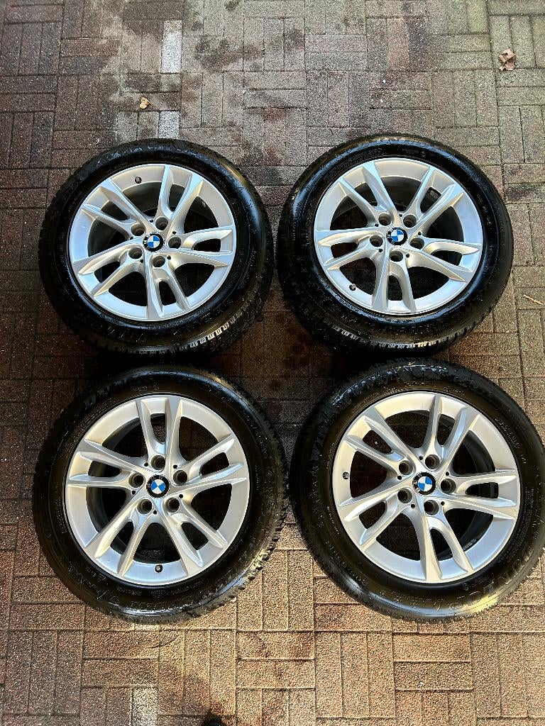 BMW Bandenset 16 inch (winter), Auto-onderdelen, Banden en Velgen, Ophalen, Gebruikt, 16 inch, Banden en Velgen
