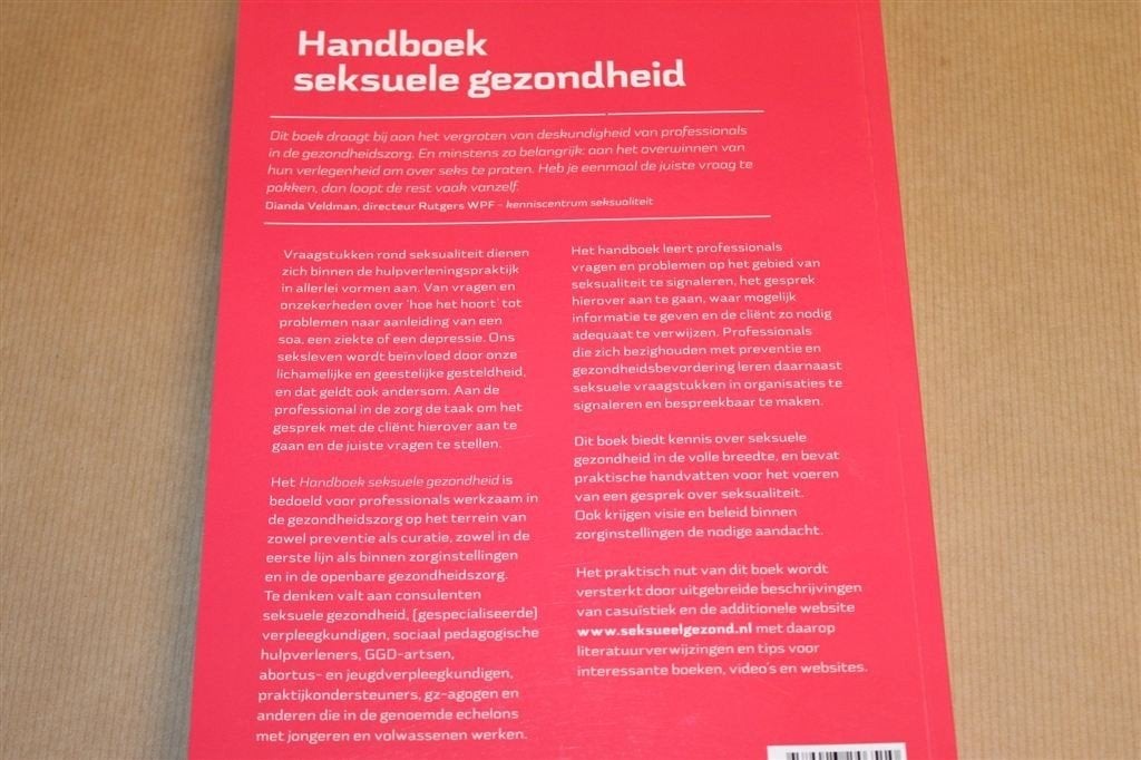 Seksuele Gezondheid — Handboek voor Praktisch Hulpverlenen, Ophalen of Verzenden, Alpha, Zo goed als nieuw, HBO