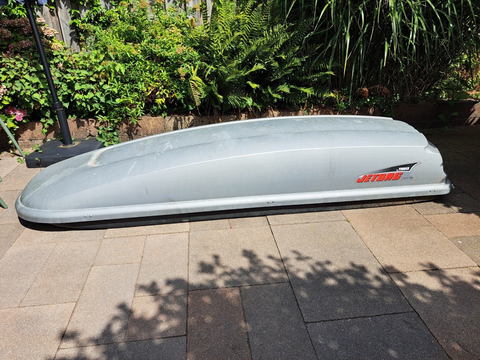 Thule Jetbag Liberty 700 Dakkoffer - 430L, Auto diversen, Dakkoffers, Ophalen, Gebruikt