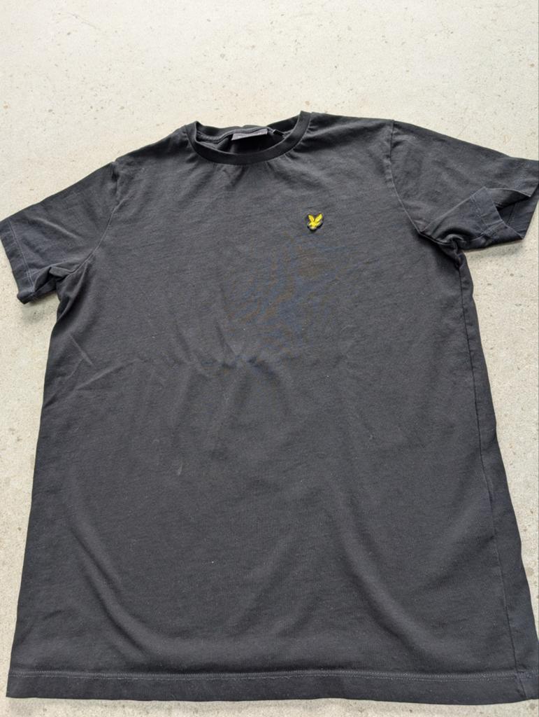 Lyle & Scott T-shirt Zwart Maat 14-15 jaar, Gebruikt, Jongen of Meisje, Lyle & Scott, Ophalen of Verzenden