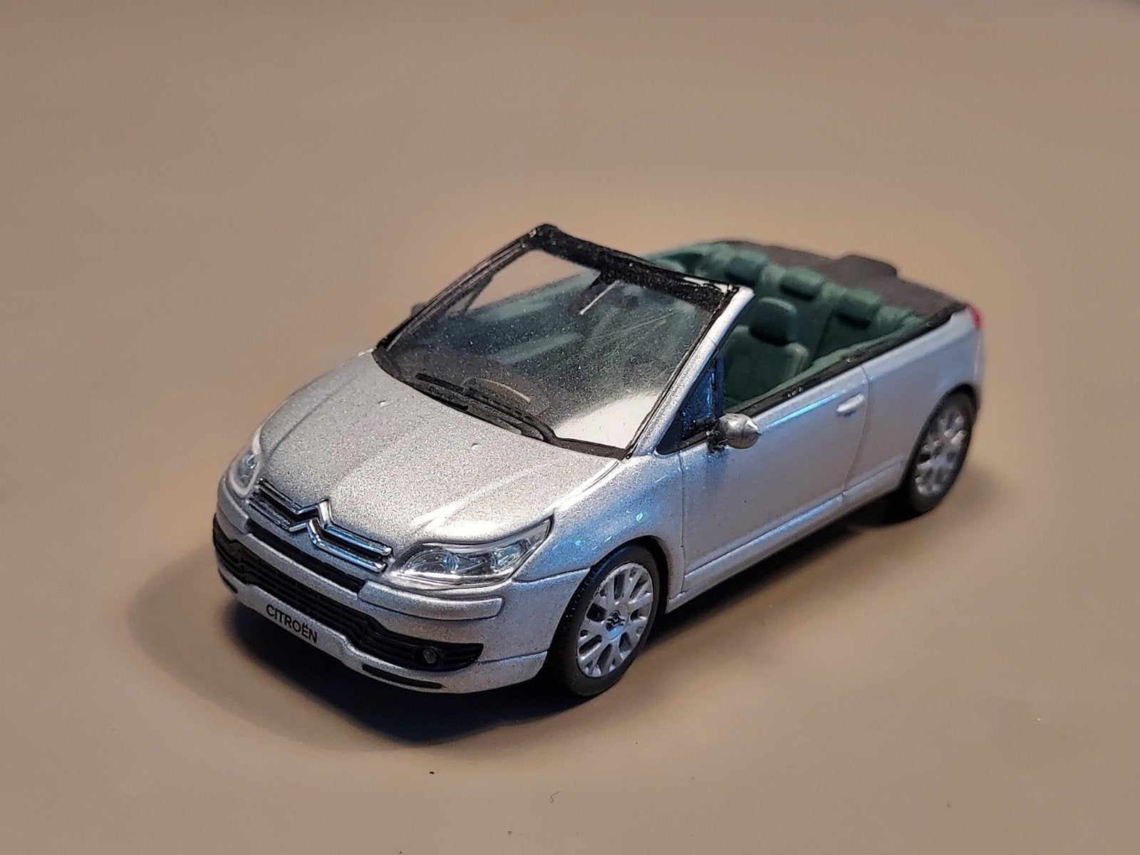 Citroën C4 cabriolet  1:43 Norev  unieke verbouwing, Ophalen of Verzenden, Auto, Norev