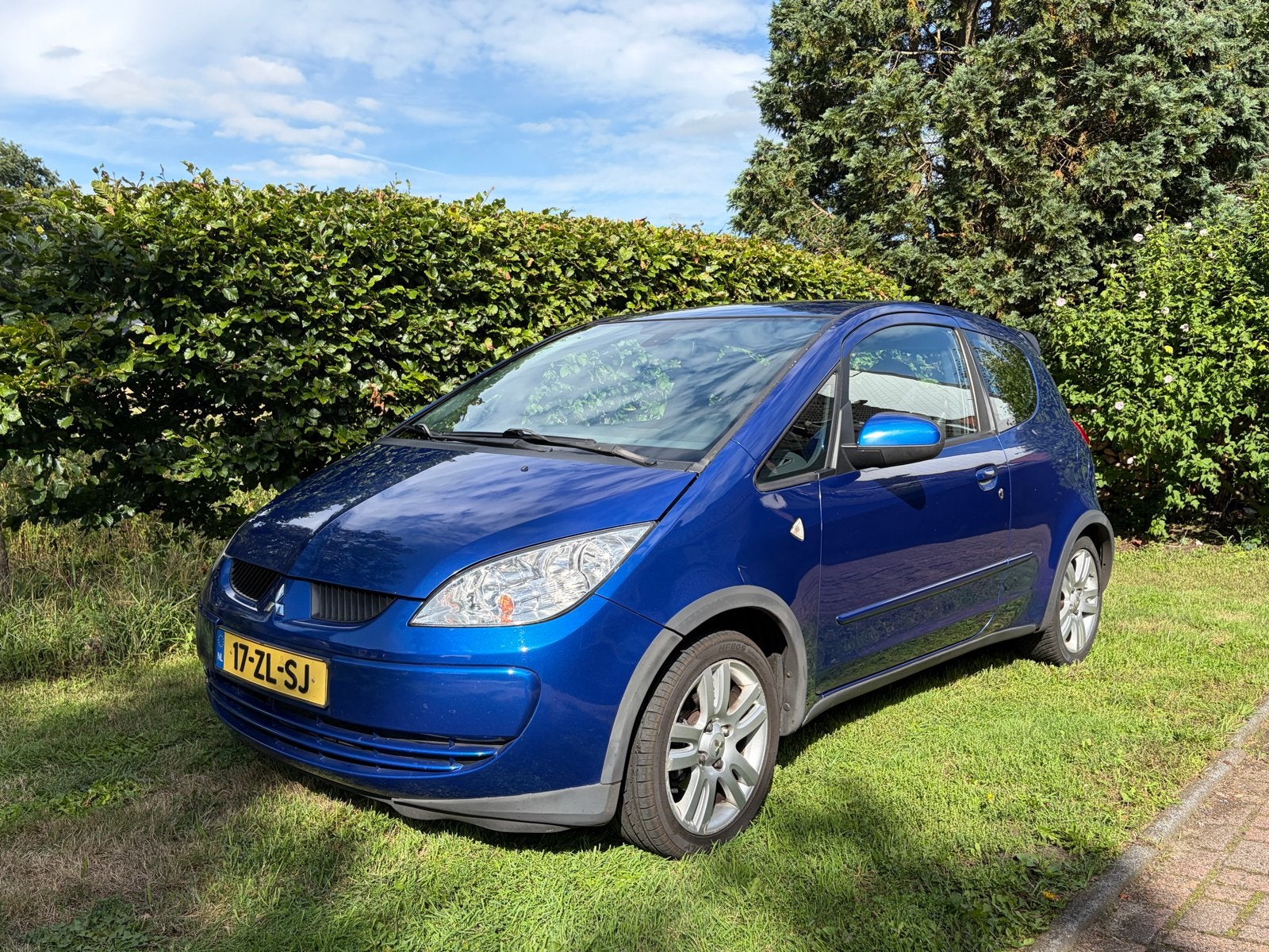 Mitsubishi Colt 1.5 2008 Blauw, Auto's, 4 cilinders, Blauw, Colt, Origineel Nederlands