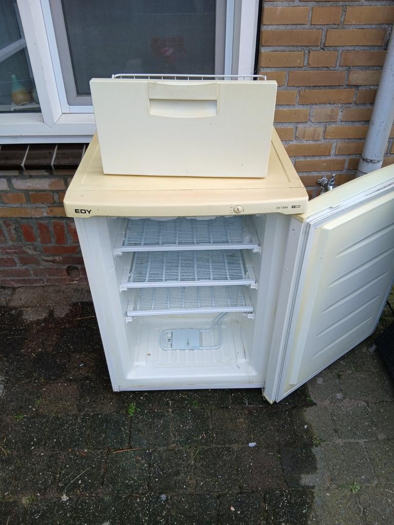 EDY Vrieskast - Compact en Functioneel, Witgoed en Apparatuur, Vriezers en Diepvrieskisten, Ophalen of Verzenden, Gebruikt