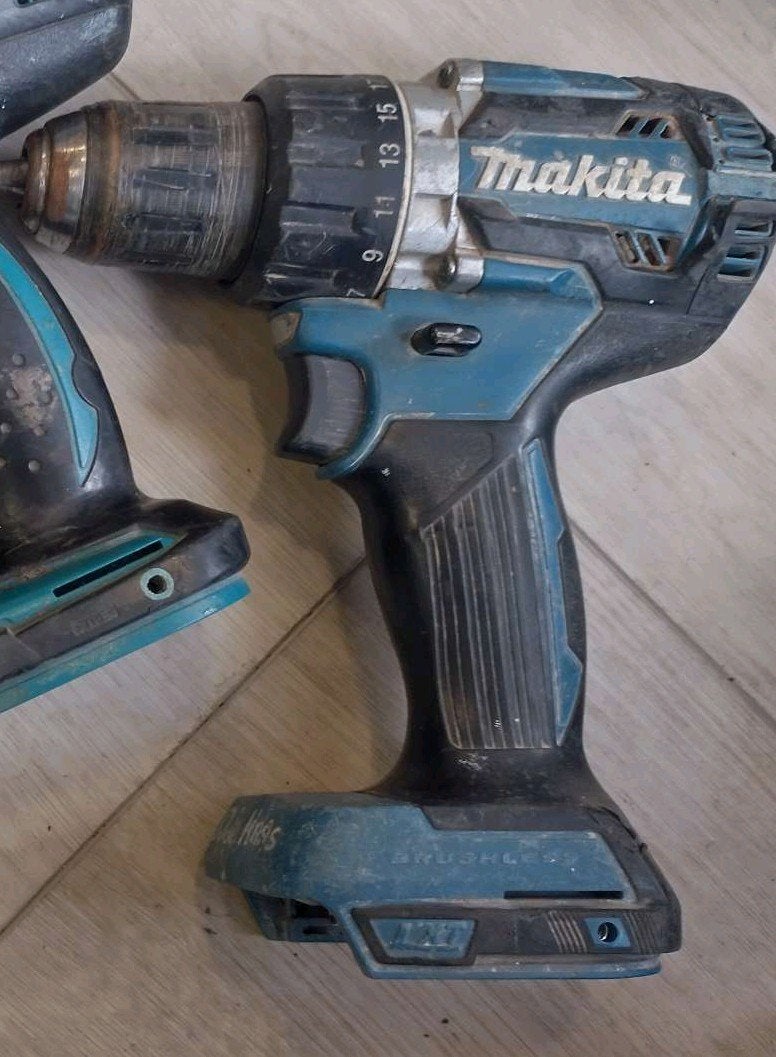 Makita DDF484 LXT 18V Accuboormachine body boorkop defect