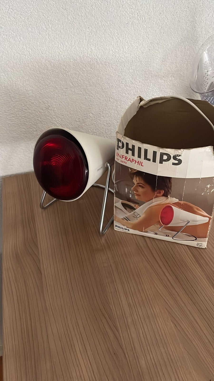 Philips Infraphil Infraroodlamp - Vintage Model, Ophalen, Gebruikt, Overige typen