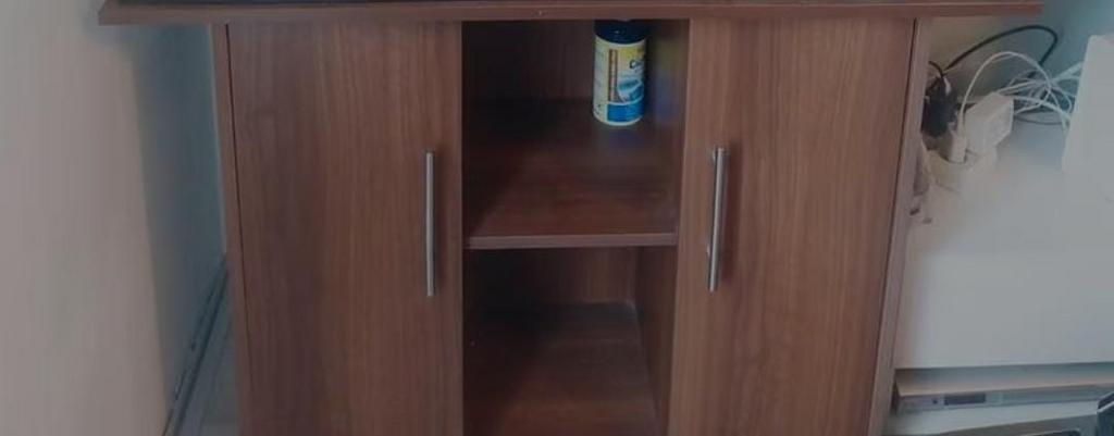 Juwel rio 180 liter aquarium kast bruin, Ophalen, Zo goed als nieuw, Leeg aquarium