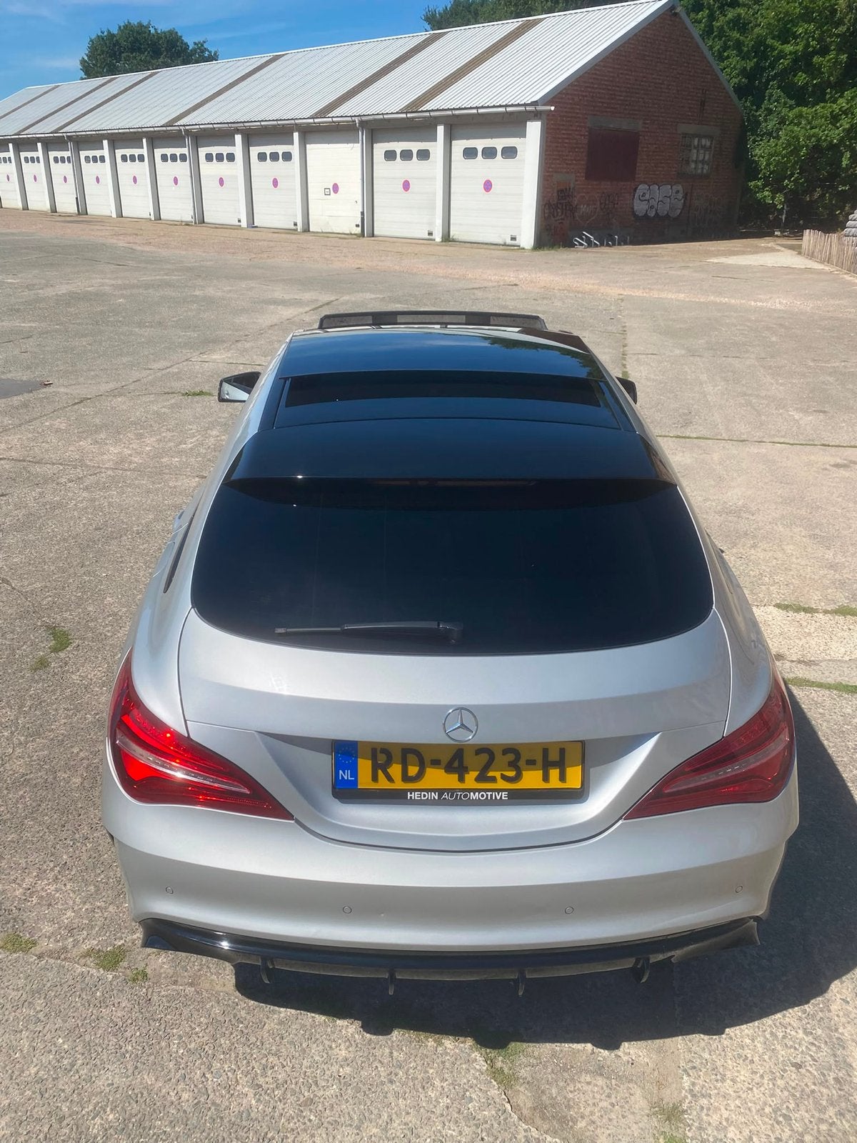 Mercedes-Benz CLA 1.6 Cla180 90KW Sh.br. 7G-DCT 2017 Grijs, Auto's, CLA, 730 kg, 122 pk, Particulier