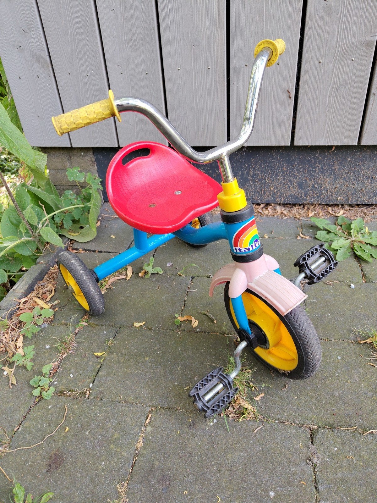 Kinder driewieler - Italtrike, Ophalen, Terugtraprem, Gebruikt, Minder dan 16 inch