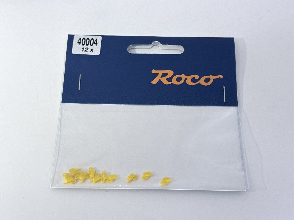 Roco 40004 - Remschoenen 12 Stk. geel H0, Gelijkstroom of Wisselstroom, Overige typen, Nieuw, Ophalen of Verzenden