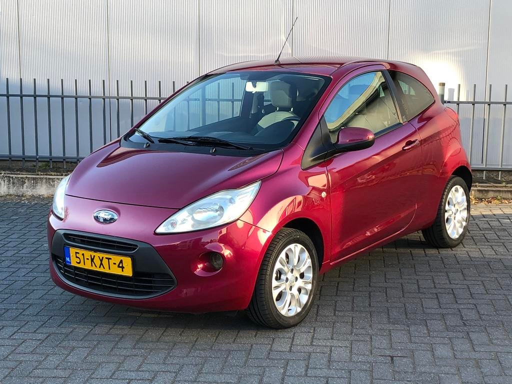 Ford Ka titanium 1.2 51KW 2010, Auto's, Voorwielaandrijving, 1242 cc, 4 stoelen, Origineel Nederlands