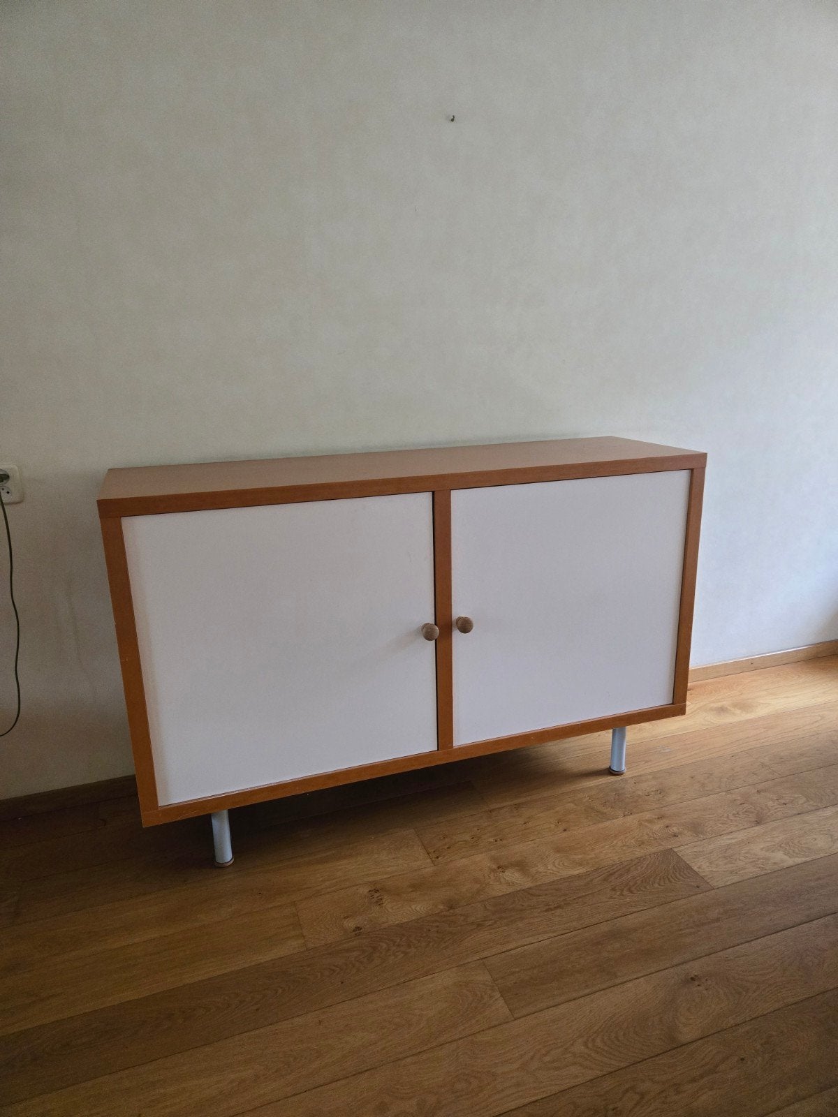 Dressoir met deuren en planken, 100 tot 150 cm, Modern, Tijdloos, 25 tot 50 cm, Ophalen