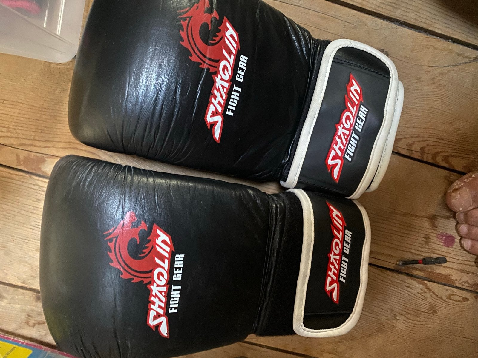 Bokshandschoenen Shaolin Fight Gear - XL en L, Ophalen of Verzenden, Zo goed als nieuw, Bokshandschoenen