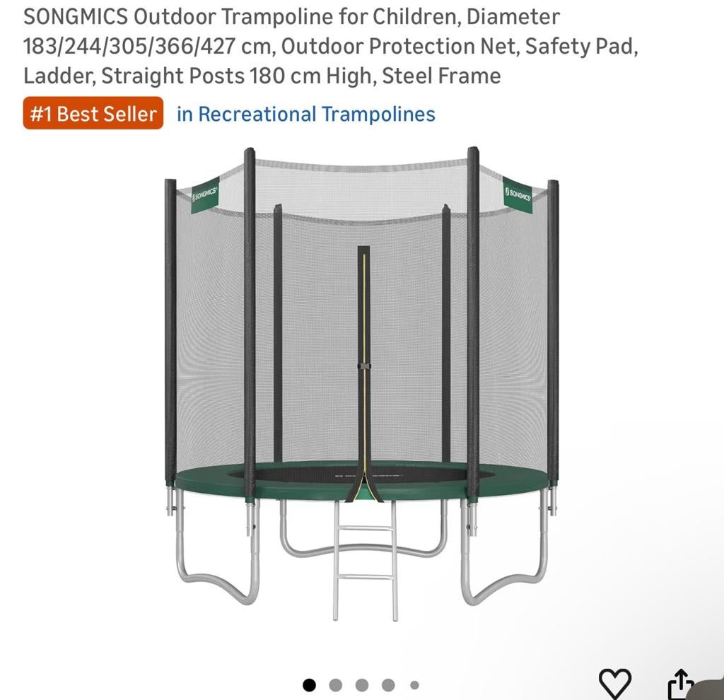 Trampoline in elkaar zetten, Doe-het-zelf en Verbouw, Ophalen