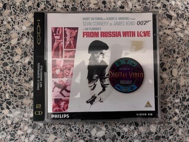James Bond Video CD / CD-I Collectie (Alles in één koop), Overige genres, 1 speler, Ophalen of Verzenden, Zo goed als nieuw