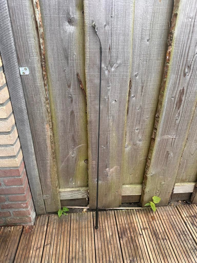 Zwart zweepje paardrijden 120cm, Dieren en Toebehoren, Ophalen of Verzenden, Zo goed als nieuw, Dressuur