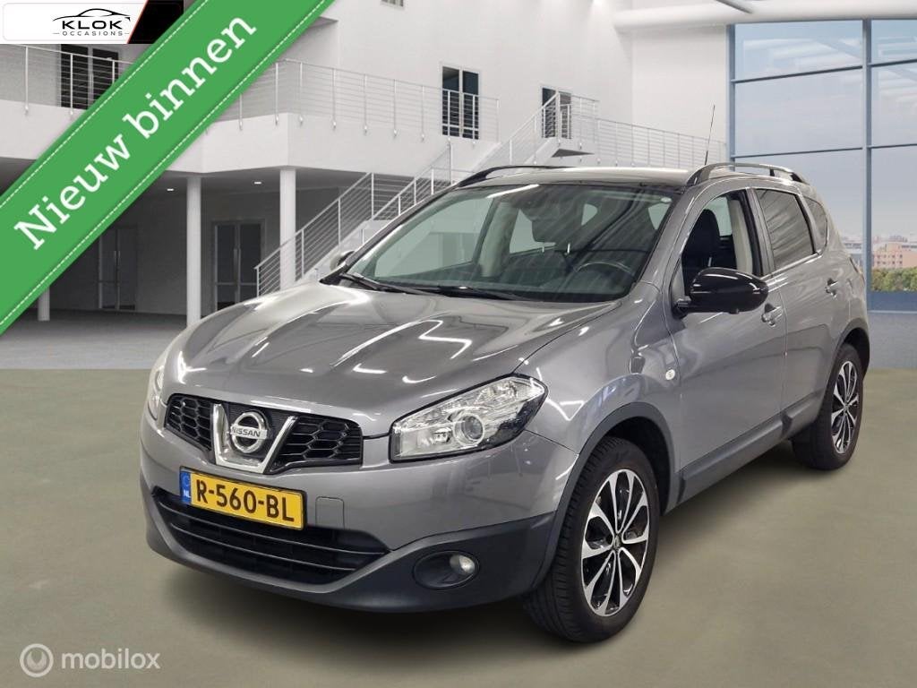 Nissan Qashqai 1.6 Tech View Pano Clima Cruise Navi Trekhaak, Auto's, Voorwielaandrijving, 1225 kg, 4 cilinders, Parkeersensor