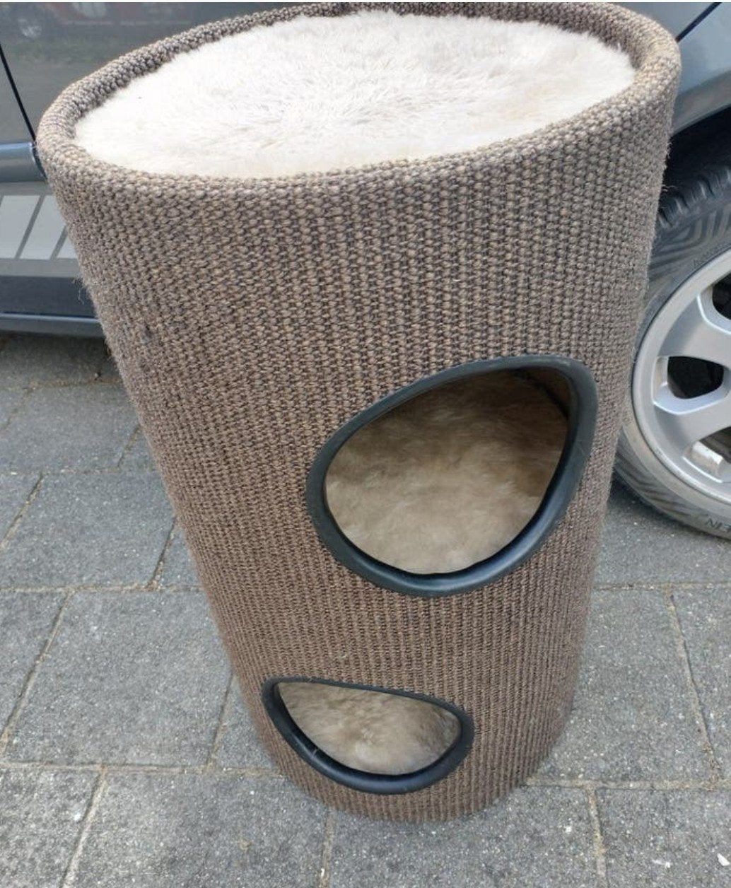 poezen/ katten krabpaal, woontoren,nieuwstaat .koopje, Ophalen of Verzenden, Zo goed als nieuw, Krabpaal