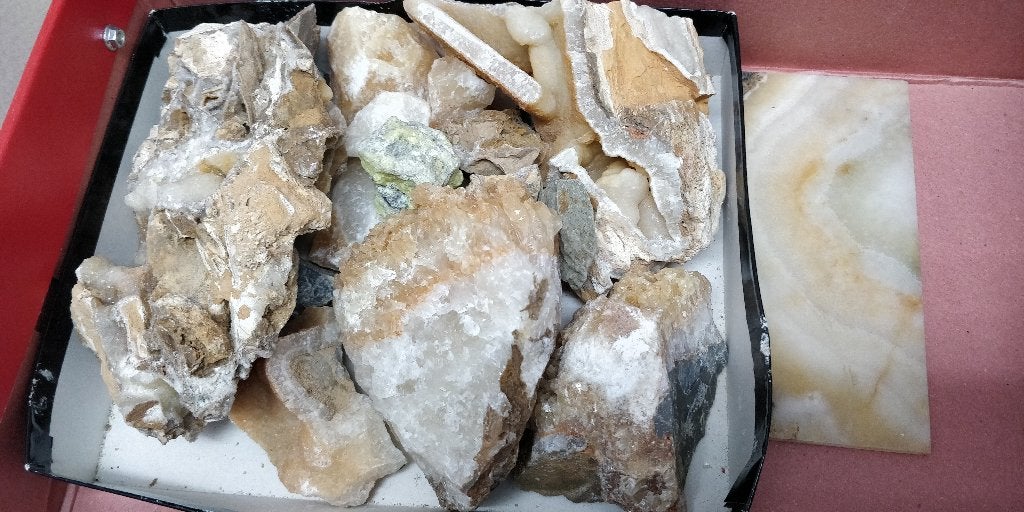 Verzamel rotsen, mineralen, Ophalen of Verzenden, Gebruikt