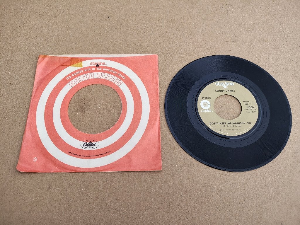 Single: Sonny James - Don't Keep Me Hangin On (1972) USA, Ophalen of Verzenden, Gebruikt, 7 inch, Pop