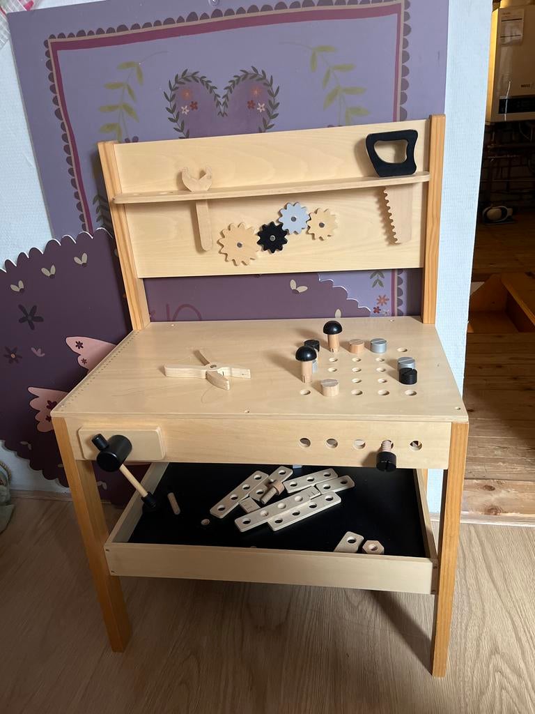 Petite amelie werkbank voor kinderen, Ophalen, Gebruikt, Stoel(en)
