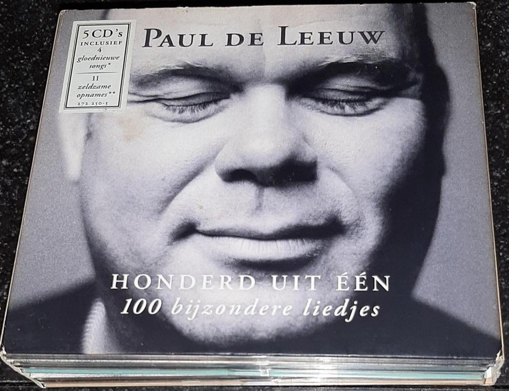 Paul de Leeuw honderd uit één 5cdbox, Ophalen of Verzenden, Zo goed als nieuw, Pop