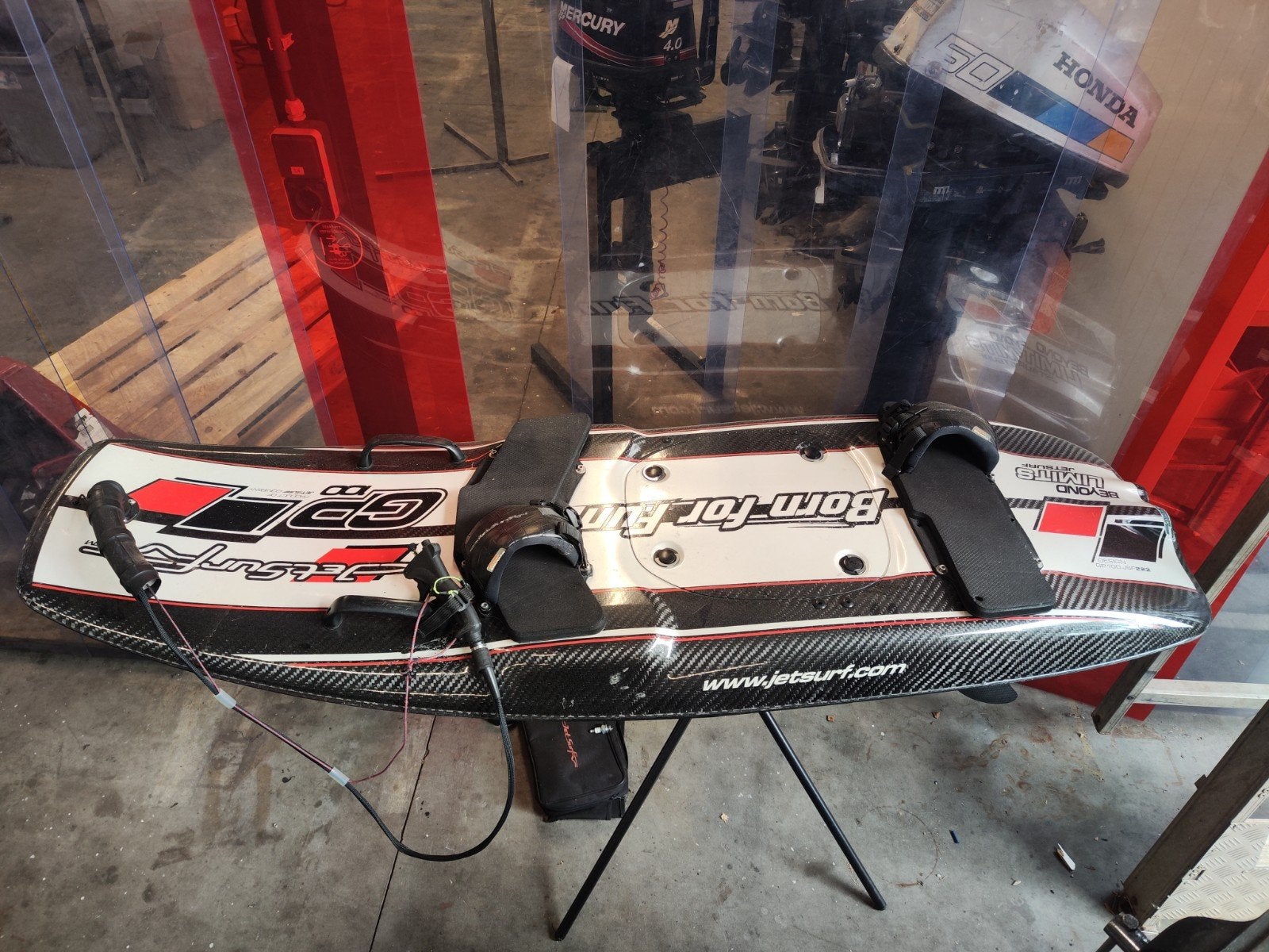 Jetsurf GP100, Ophalen, Gebruikt