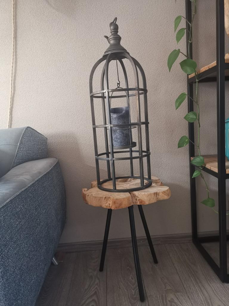 Lantaarn met kaarshouder, Ophalen of Verzenden