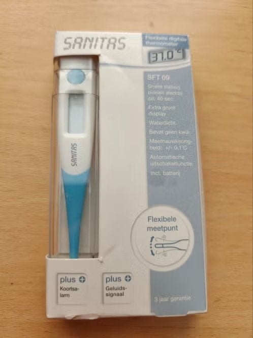 Sanitas SFT 09 Flexibele Digitale Koortsthermometer, Ophalen, Lichaamsthermometer, Nieuw, Overige merken